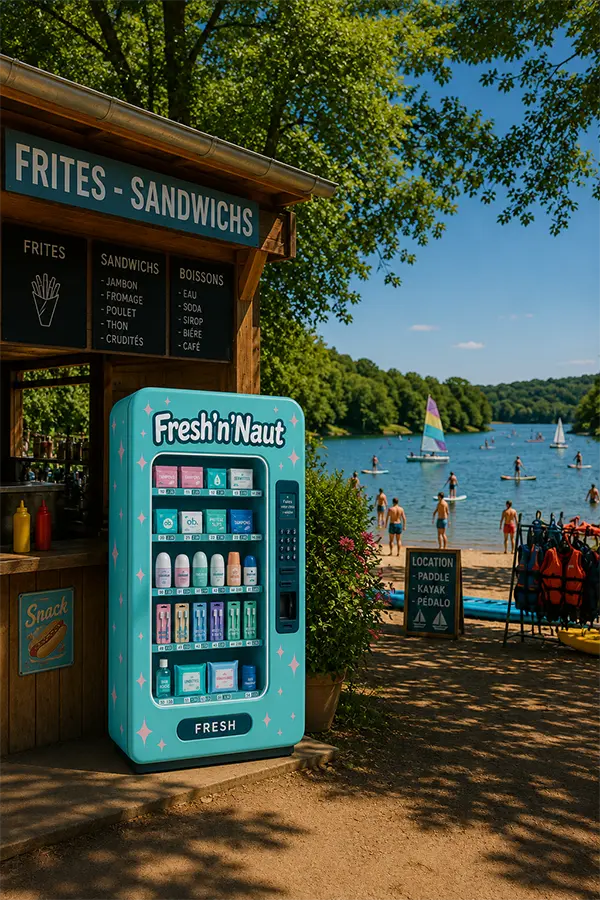 Distributeur chez les centres nautiques
